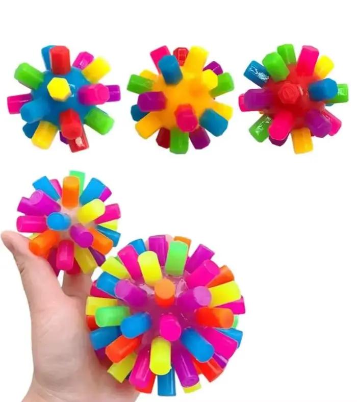 Boule de colonne de couleur 3 pièces