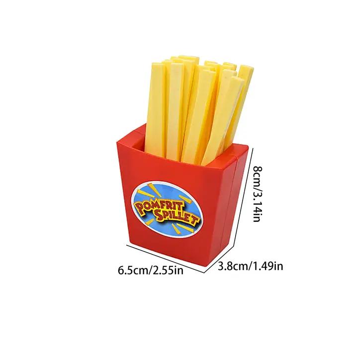 Puzzle de jeu de bureau à 50 frites volantes pour l'interaction parent-enfant