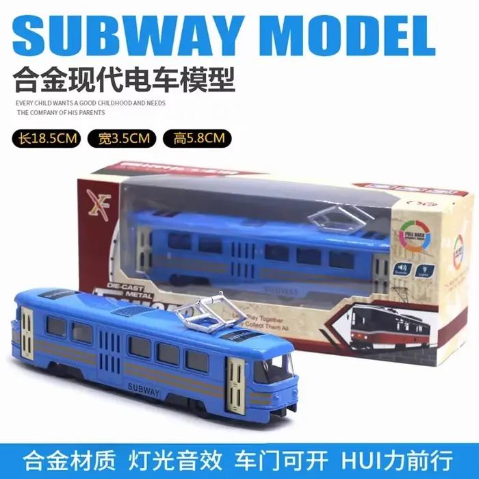 Modèle de tramway en alliage 1:90