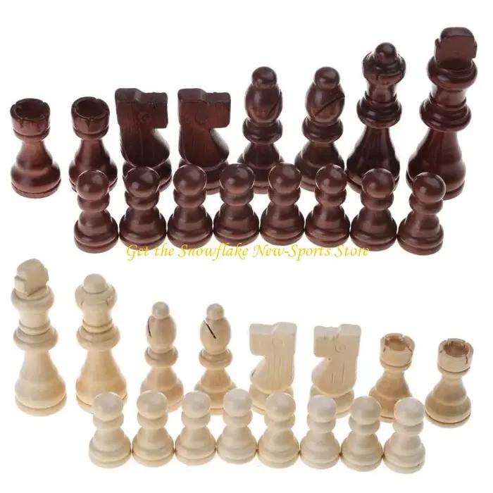 E56D 32 pièces figurines d'échecs internationales