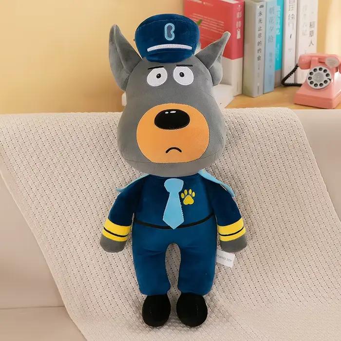 30 cm shérif Labrador chien en peluche poupée Anime sgent de sécurité