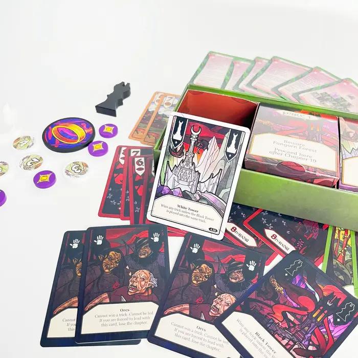 Le jeu de cartes de stratégie The Two Towers – Défi stratégique pour le plaisir en famille