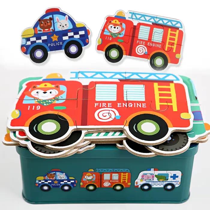 Puzzle en bois Montessori, jouets pour bébés de 1, 2 ou 3 ans, jeux assortis en forme d'alphabet et de chiffres, jouets éducatifs précoces pour enfants