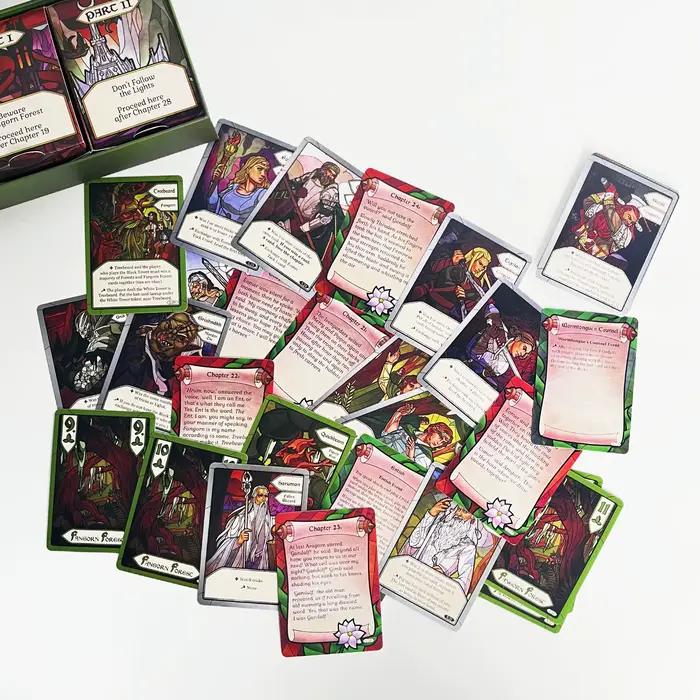 Le jeu de cartes de stratégie The Two Towers – Défi stratégique pour le plaisir en famille