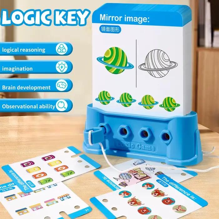 Jouet clé logique, jouet d'apprentissage pour enfants