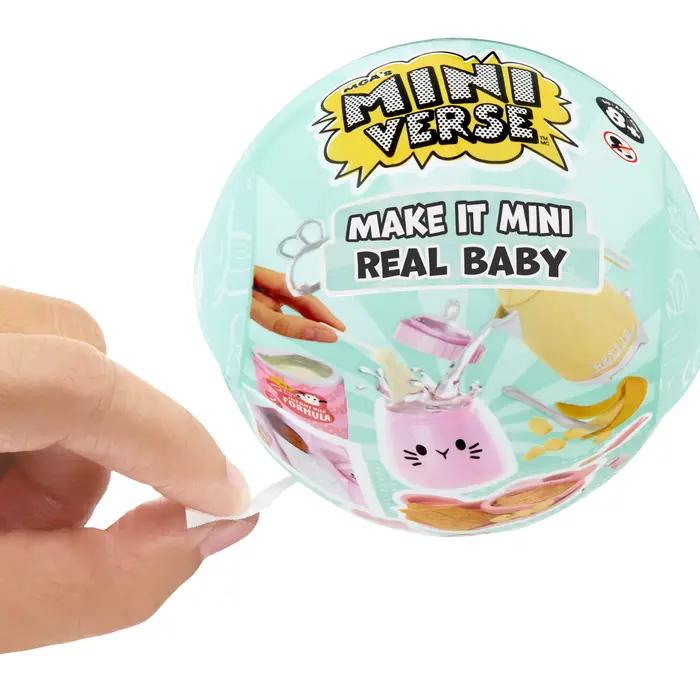 MGA Miniverse Make It Mini Real Baby Série 1 – Boîte Mystère DIY Miniature – Cadeaux