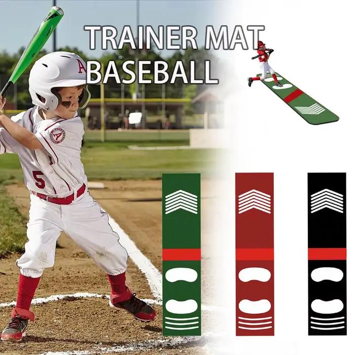 Tapis d'entraînement de frappe pour le softball et le baseball, idéal pour les débutants, avec correction de la posture