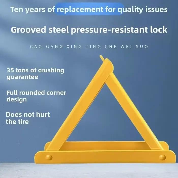Structure durable ABLE résistante à la compression pour la fixation au sol de poteaux épaissis en acier profilé pour emplacements de stationnement