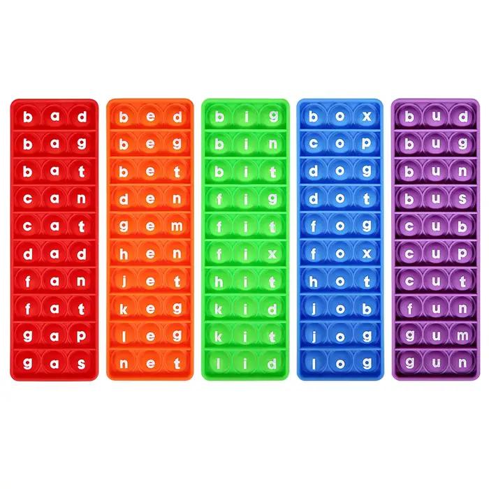 5 pièces mot 100 CVC mots jeux jouets