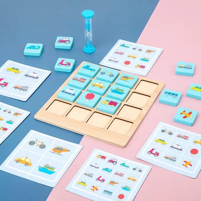 Jeu de société Puzzle en bois pour enfants