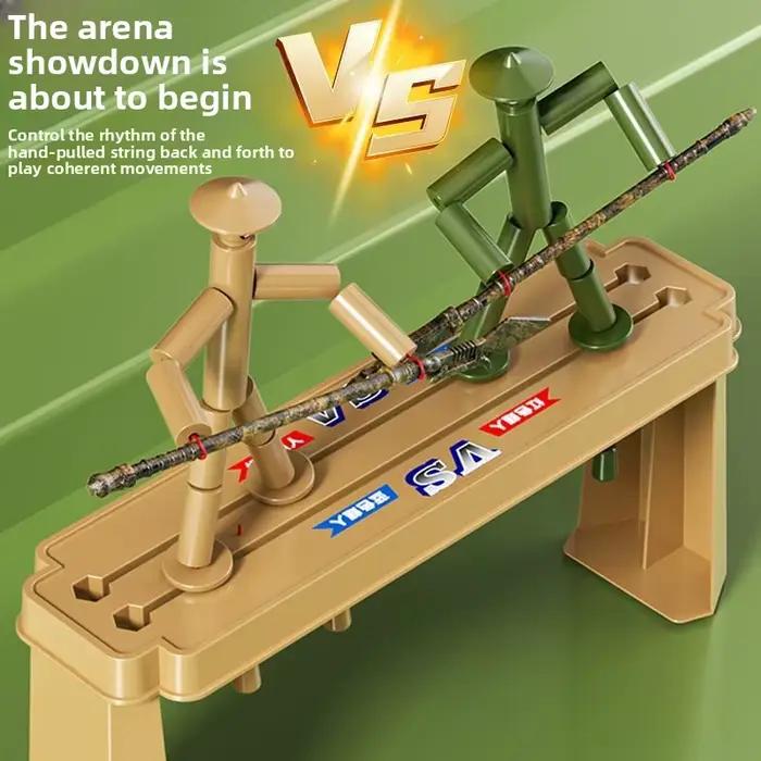 Bamboo Man Vs PK Double Toys Deluxe Jeu de Table Bamboo Man Teaches The Same Paragraph!