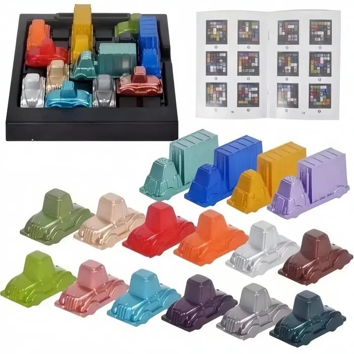 Jeu de confiture de circulation Rush Hour-Puzzle logique cérébrale classique pour enfants