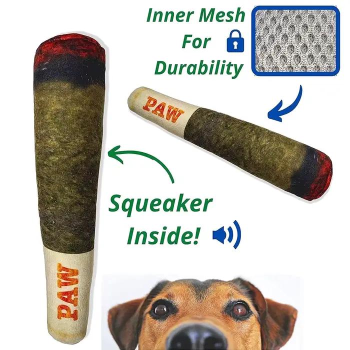 Jouets en peluche grinçants pour chiens moyens, petits et grands, cadeaux d'anniversaire cool et mignons