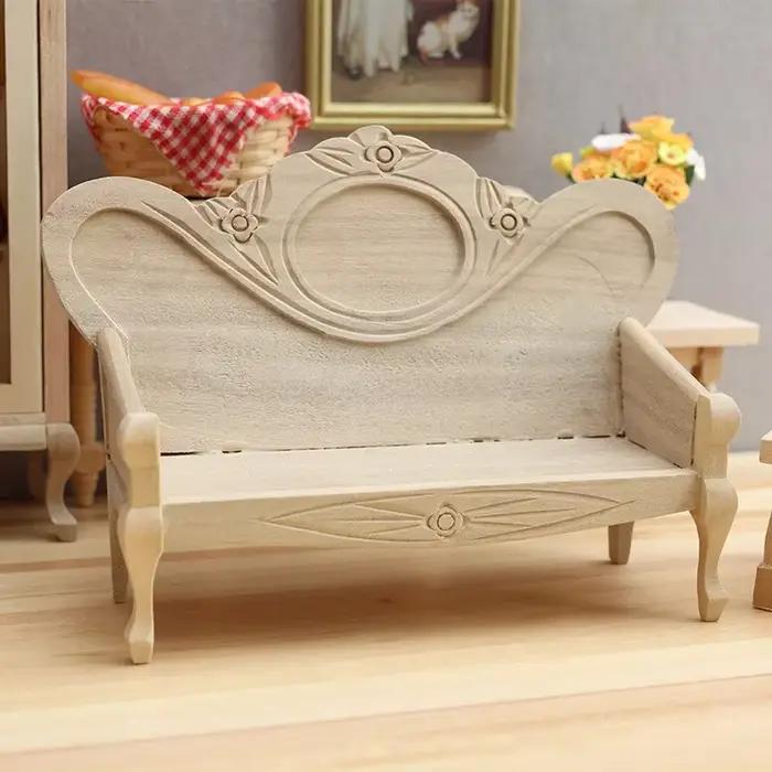Jouet de décoration modèle de salon pour maison de poupée 1:12