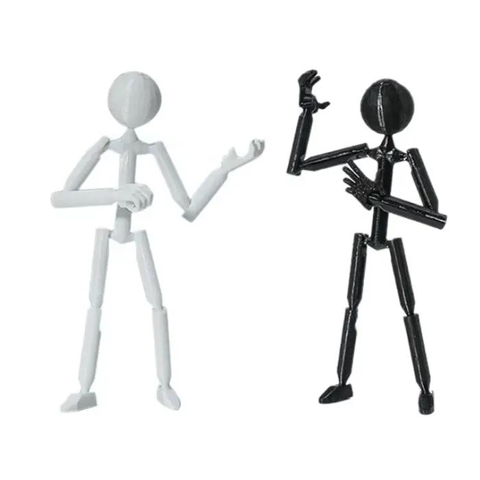 Modèle articulé multi-articulations Stickman