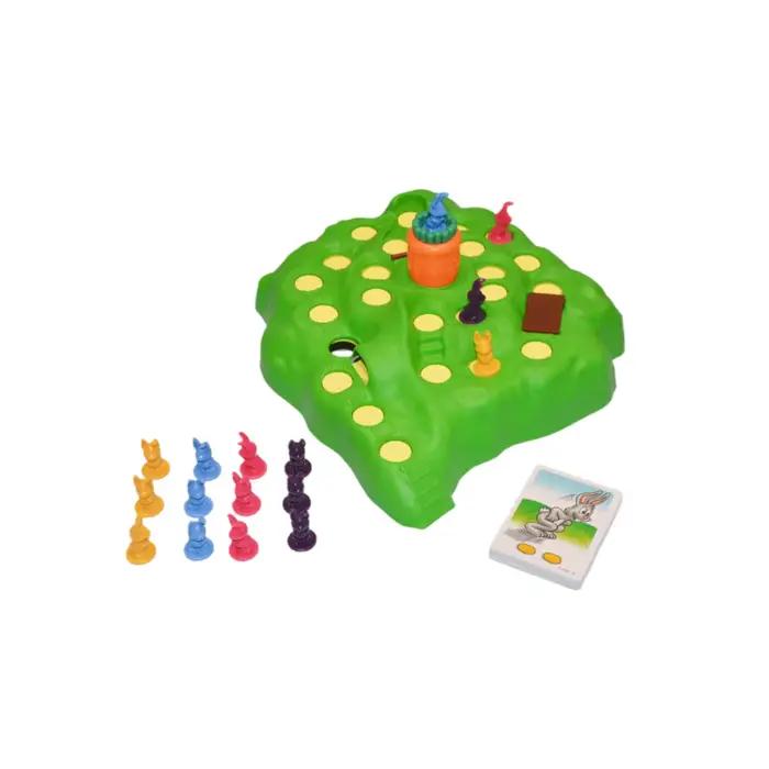 Version russe du jeu de cartes, chasse des carottes du lapin, jeu de société amusant, jeu de cartes interactif, jeu simple, adapté aux 2-4 joueurs, jeu idéal pour les fêtes, cadeau de Noël!