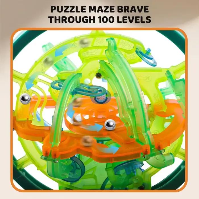 Labirinto Palla Mini Puzzle Magico 3D Intelligenza e Idea Gioco