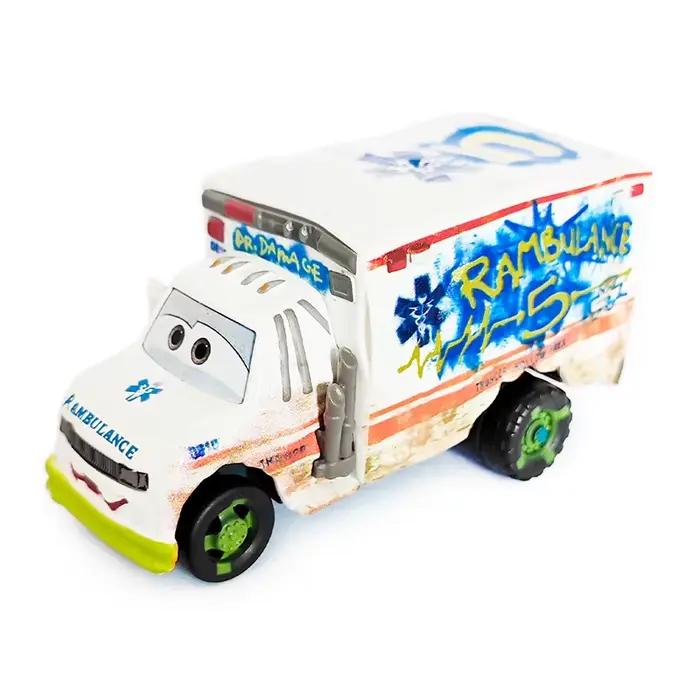 Pixar Cars 3 2 Voitures miniatures en métal Lightning McQueen Jackson Mr. Destruction Harvester Bulldozer 1:55 Jouets pour enfants Voitures Cadeaux