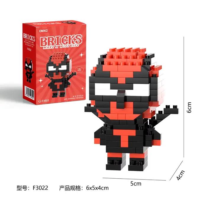 Marval légendes lega Deadpool Spider Man blocs de construction Iron Man personnage de dessin animé bloc