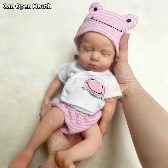 Loulou, poupée Reborn à bouche ouvrable