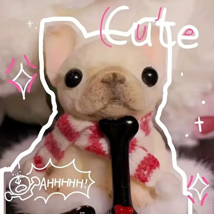 Squishy chiot Animal presser jouet enfants doux pincement bouledogue carlin Pop Fidget jouets chien bureau décor jeux de divertissement cadeau