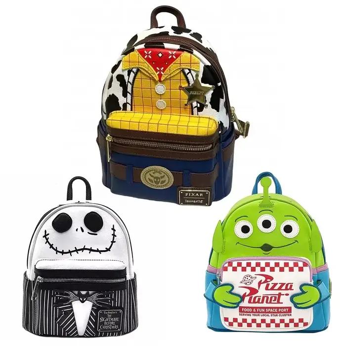 Toy Story – sac à bandoulière à Double sangle pour femmes, sac à dos en PU de bonne qualité, dessin animé, loisirs, sac d'école pour enfants, cadeau