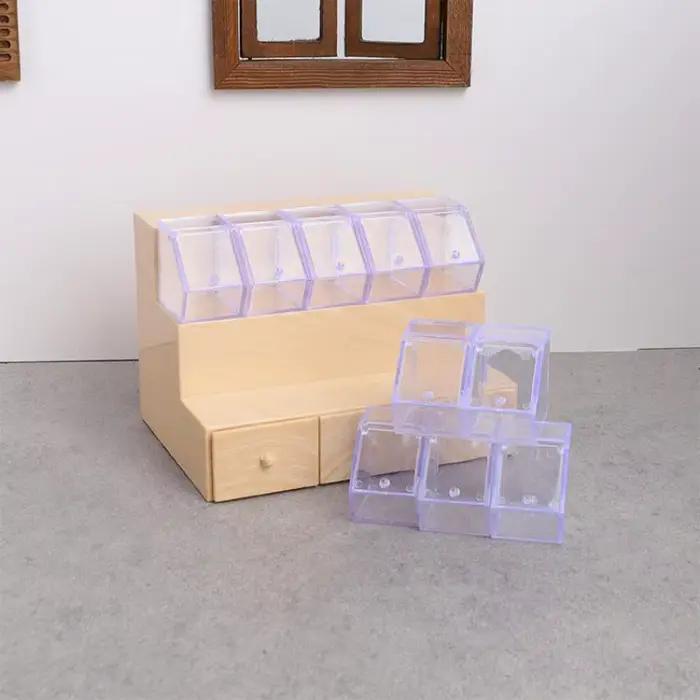 Mini ensemble de décoration de scène de supermarché pour maison de poupée