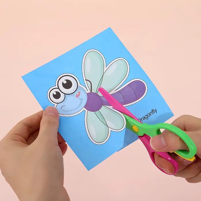 96 pièces ensemble de découpe de papier amusant