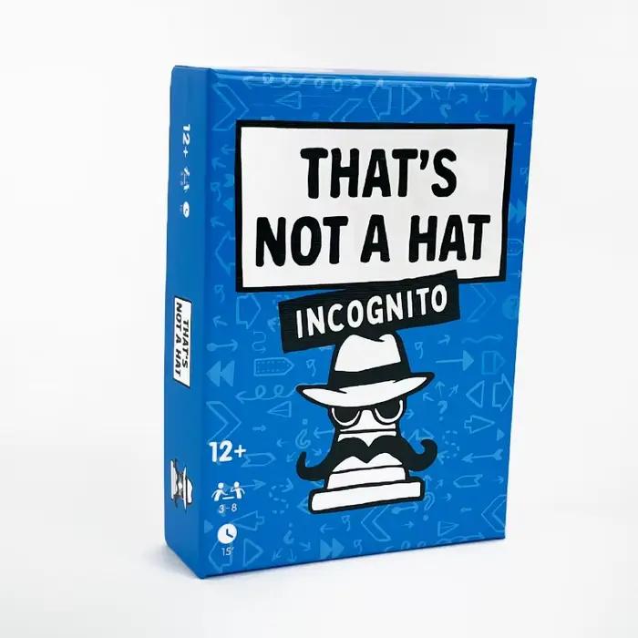 Ceci n'est pas un chapeau. Collection de jeux de société et de cartes en anglais pour fêtes