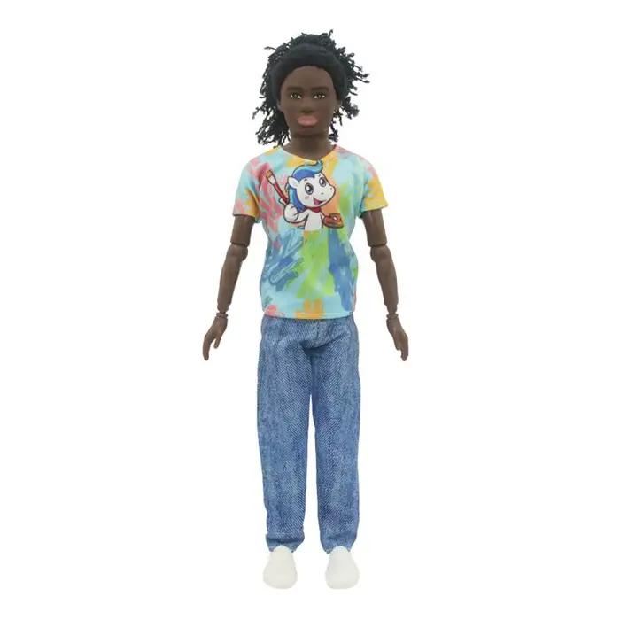 Offre Spéciale : Figurines Noires Hommes et Enfants – Jouets pour Filles et Garçons, Livraison Rapide, Idéal pour Jeu de Rôle DIY, Cadeau d'Anniversaire