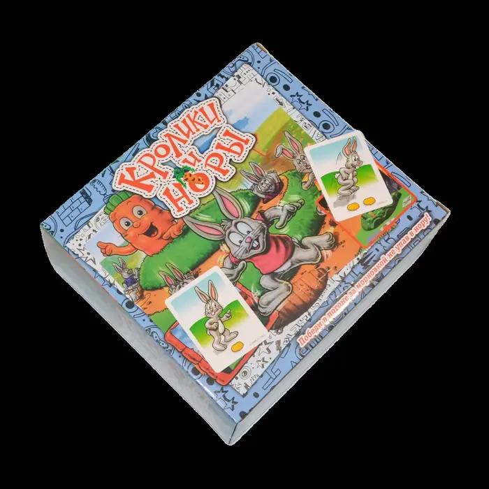 Version russe du jeu de cartes, chasse des carottes du lapin, jeu de société amusant, jeu de cartes interactif, jeu simple, adapté aux 2-4 joueurs, jeu idéal pour les fêtes, cadeau de Noël!