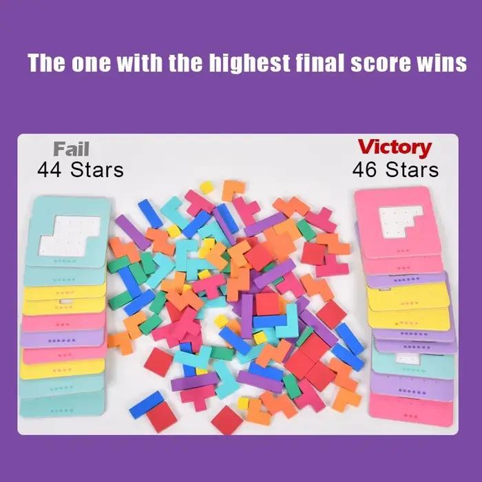 Jouets de Puzzle de bureau Montessori pour enfants