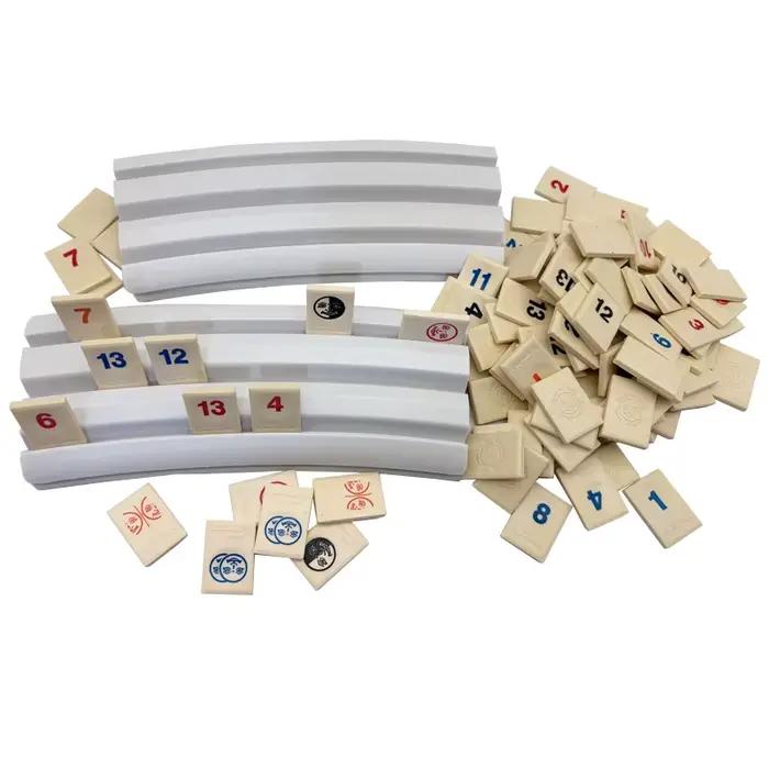 Jeu de société classique Rummy : le divertissement ultime avec les tuiles Rami pour le plaisir en famille