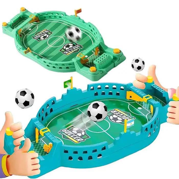Jeu de Fête de Table de Football Macroupta Futsal Stadium Compétition de Football Jouets Interactifs Catapulte de Bureau Jeux de Famille