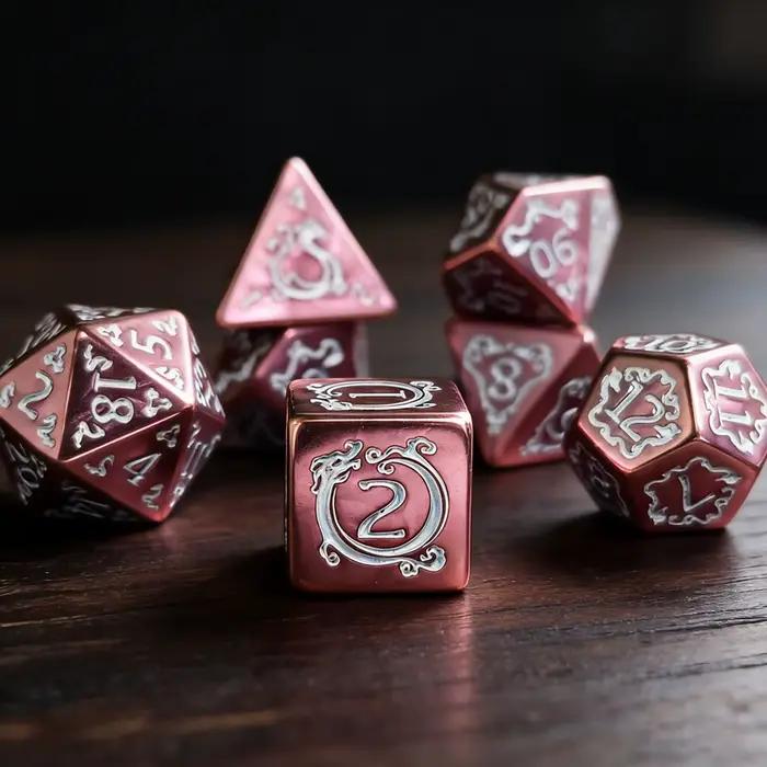 DND dés 7 pièces/ensemble Dragon motif dés polyédriques jeu de rôle D & D TRPG jeu de société dés comme cadeau accessoires de divertissement