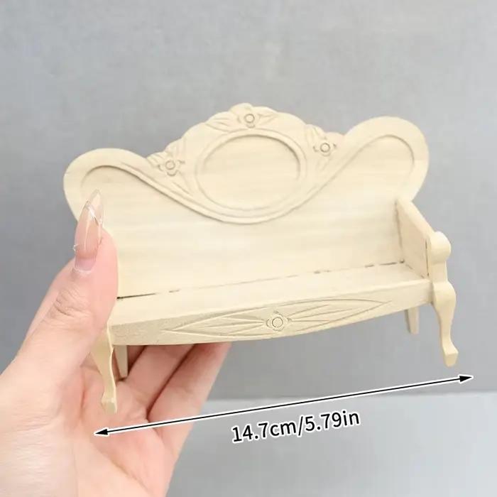 Jouet de décoration modèle de salon pour maison de poupée 1:12