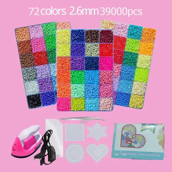Hama Beads Box Embalagem mosaïque thermique Ferro Education perles