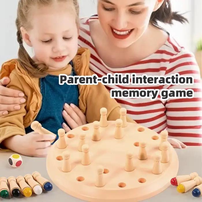 Jeu d'échecs à mémoire de forme: jeux de société familiaux pour enfants et adultes