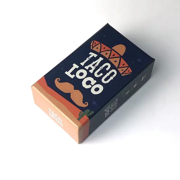 Jeux chauds TACOLOCO Crazy Taco stratégie jeu d'échiquier familial 2-5 personnes jeu de cartes de fête décontracté en chinois et en anglais