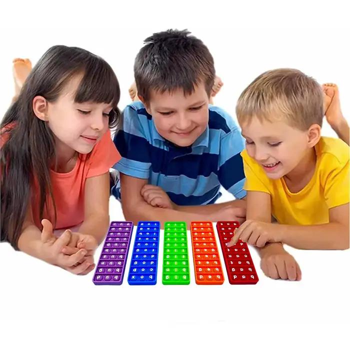 5 pièces mot 100 CVC mots jeux jouets