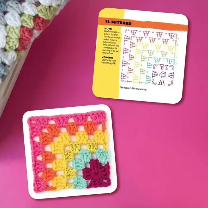 50 modèles de mélange et de correspondance Kit de tricot bricolage ensemble de cartes à motifs tricotés