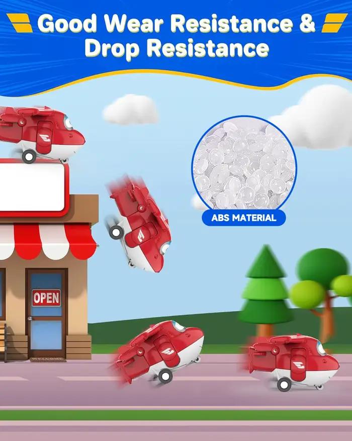 Jouets Super Wings, jouets transformables de 2 pouces
