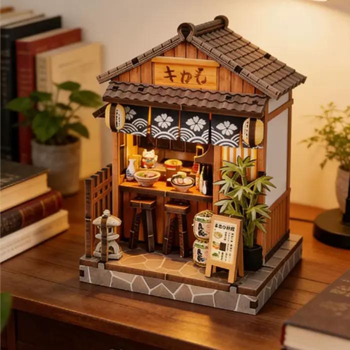 Kits de modèles miniatures en bois à faire soi-même