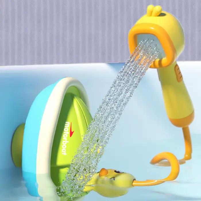Baby Shower salle de bain jeu d'eau petit canard jaune fleur douche dispositif divin jet