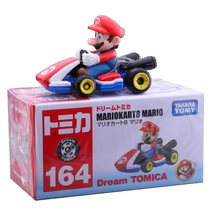 TAKARA TOMY Tomica 164 Super Mario Yoshi Kart 8, voiture en alliage, série de répliques de modèles, cadeaux pour enfants, jouets pour garçons