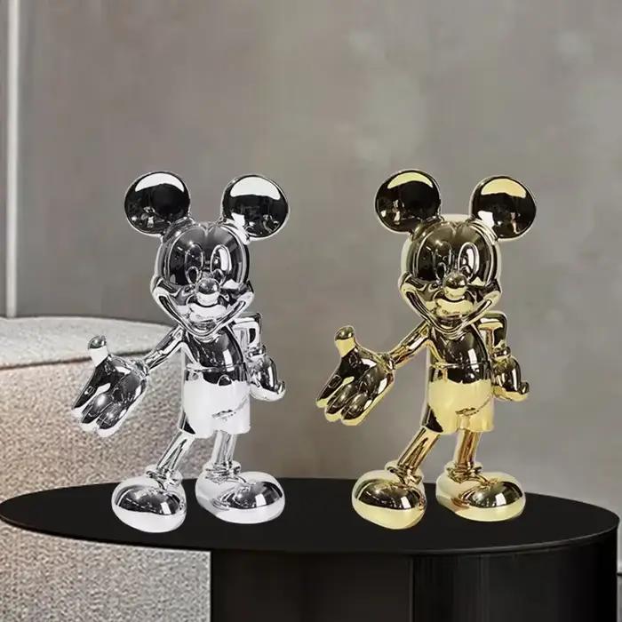 20-30cm Minnie Mouse Drcor figurine résine Statue figurines d'anime Simple moderne Collection poupées mode jouets salon déco