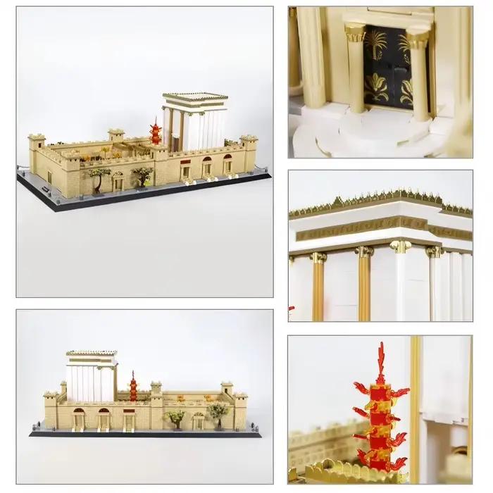 Mega 3217 pièces blocs de construction du Temple de Jérusalem