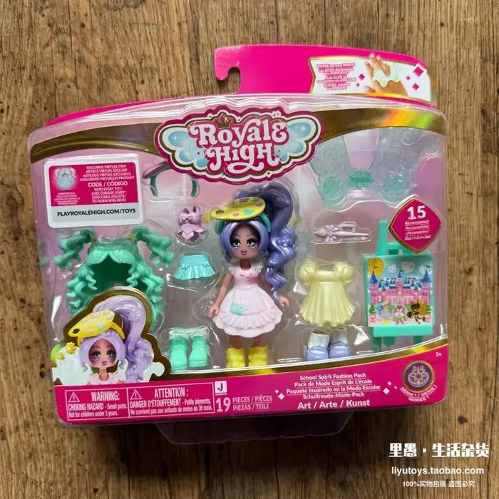 Poupée Royale High Dress Up, jouet de mode, figurine de collection avec code DLC de jeu virtuel, ensemble de jeu pour changer de tenue, pour collectionneuses.