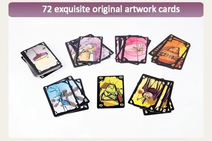 Mogel Motte Kaker Laken Poker jeu de cartes royales jeu de devir frappe Moth jeu de société