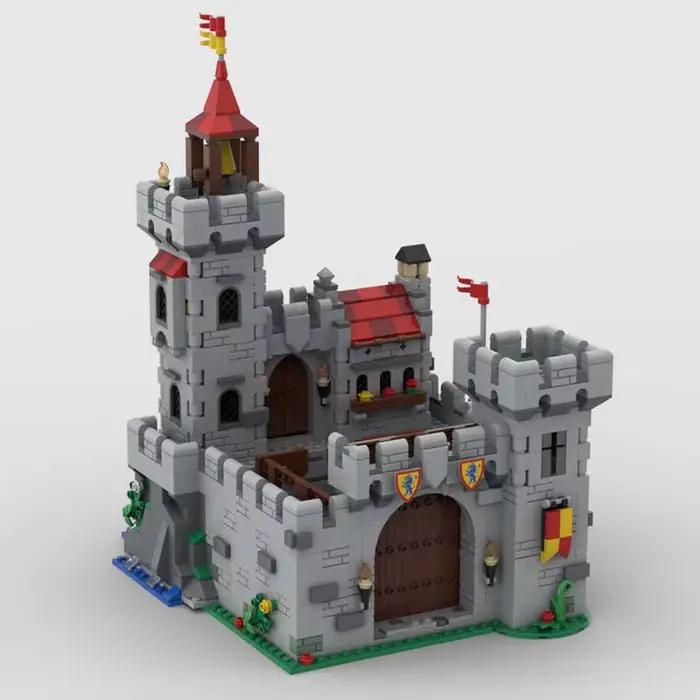 Kit de blocs de construction personnalisables – 1516 pièces pour assemblage créatif – Cadeau de vacances parfait pour les amateurs d'architecture
